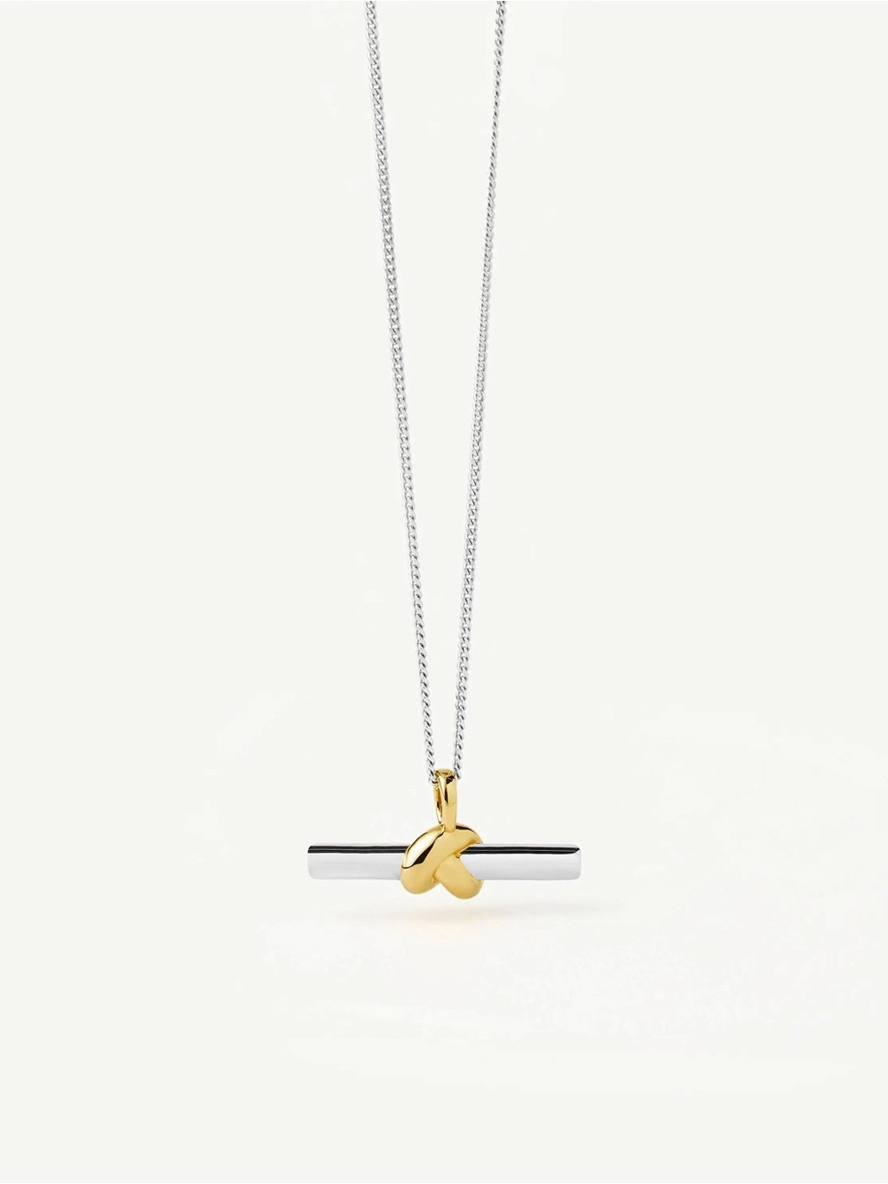 MISSOMA Lucy Williams T-Bar Knot Pendant Necklace